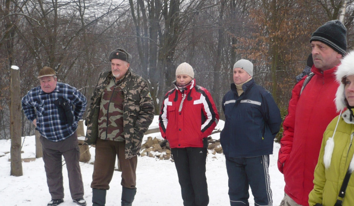 Pochod vďaky k 71. výročiu oslobodenia obce (24.1.2016)